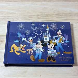 Disney Walt Disney World 50th Anniversary Autographs & Photos Book